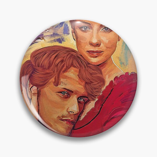 Item preview, Outlander - Jamie Fraser e Claire Fraser Artwork designed and sold by artwithrod.