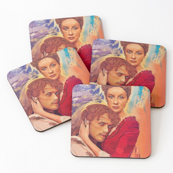 Item preview, Outlander - Jamie Fraser e Claire Fraser Artwork designed and sold by artwithrod.