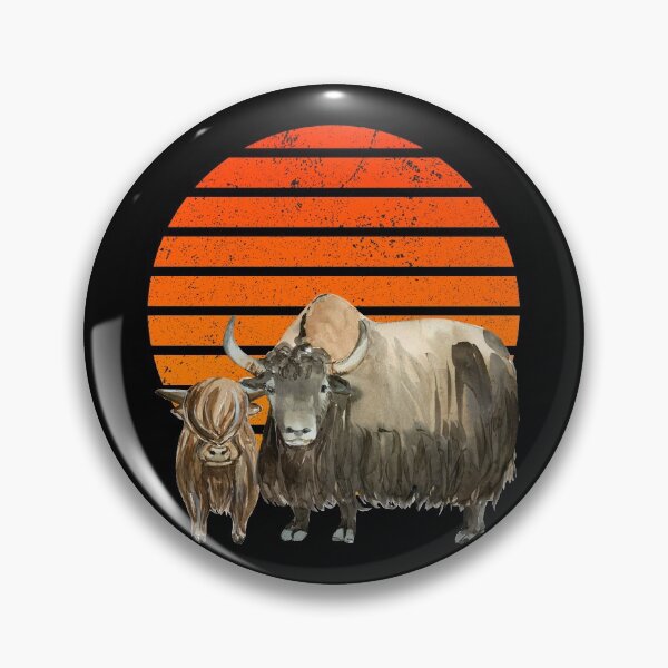 Item preview, Domestic Yak Retro designed and sold by franktact.