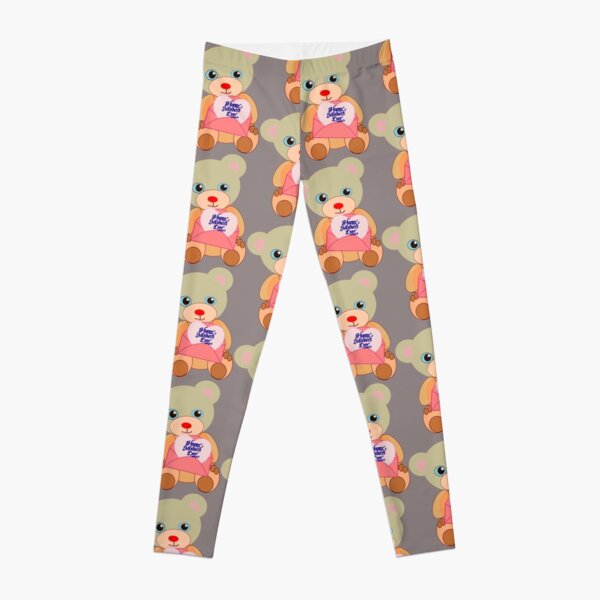 Teddy with mother's day message  Leggings