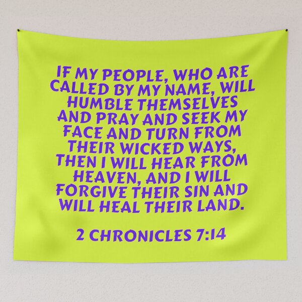 Item preview, Bible Verse 2 Chronicles 7:14 designed and sold by Prayingwarrior.