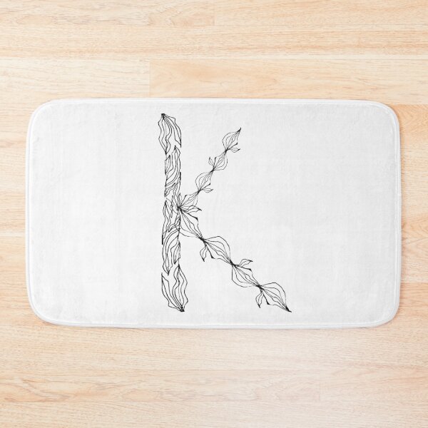 Item preview, K (CDF ALPHABET) designed and sold by HoneyGraphics.