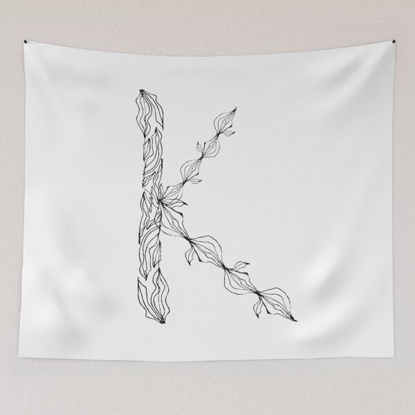 Item preview, K (CDF ALPHABET) designed and sold by HoneyGraphics.