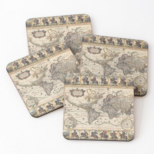 Item preview, Antique Map with Roman Emperors in 1652 designed and sold by ganje.