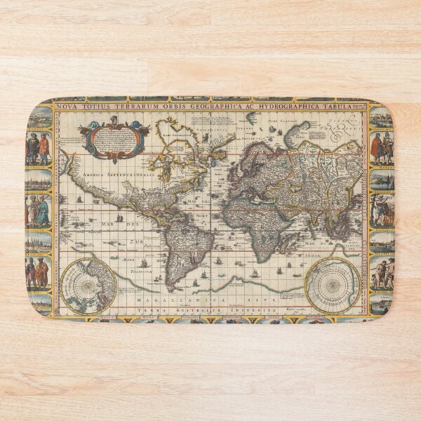Item preview, Antique Map with Roman Emperors in 1652 designed and sold by ganje.