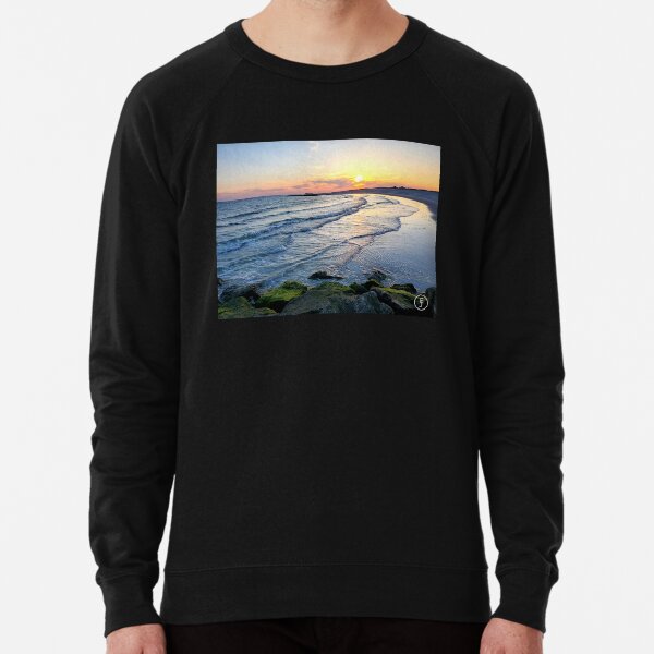 Sunset 2 at Point Lookout, NY Lightweight Sweatshirt