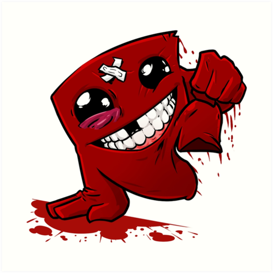 Resultado de imagen de super meat boy