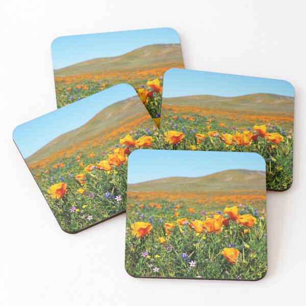 Item preview, California Poppy Fields Photograph designed and sold by Bumblefuzzies.