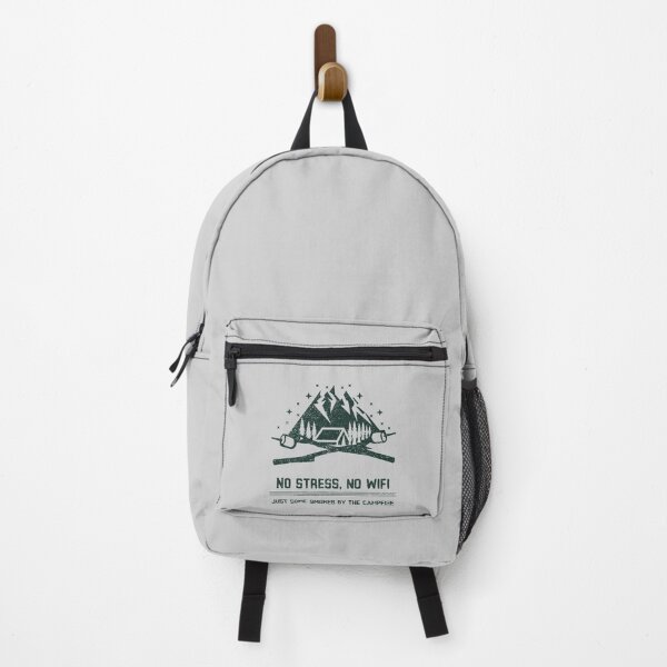 Item preview, NO Stress, NO Wifi , Just Some Smores By The Campfire. designed and sold by Prototypicalart.