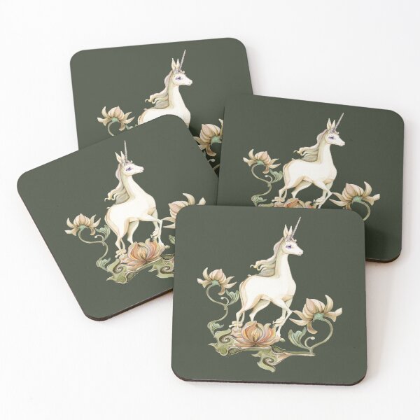 Item preview, Last Unicorn - Flower Garden designed and sold by Miriam Steinau.