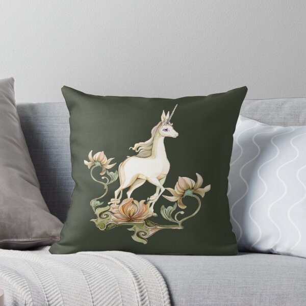 Item preview, Last Unicorn - Flower Garden designed and sold by Miriam Steinau.