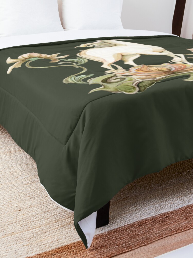 Alternate view of Last Unicorn - Flower Garden Comforter