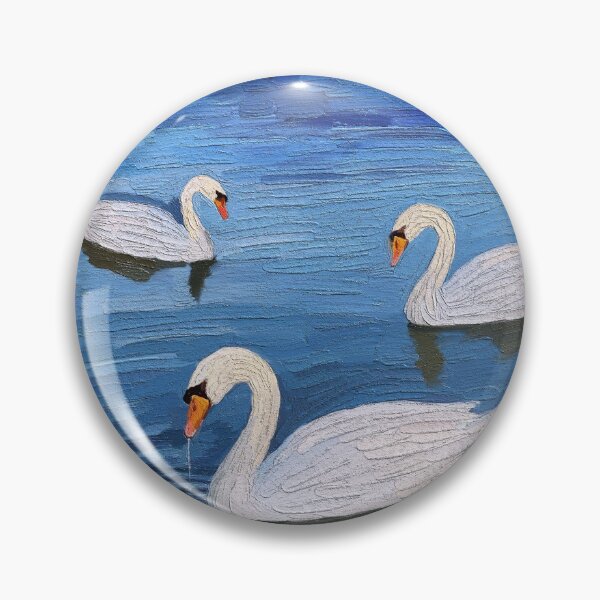 Item preview, Swans on the lake designed and sold by artwithrod.