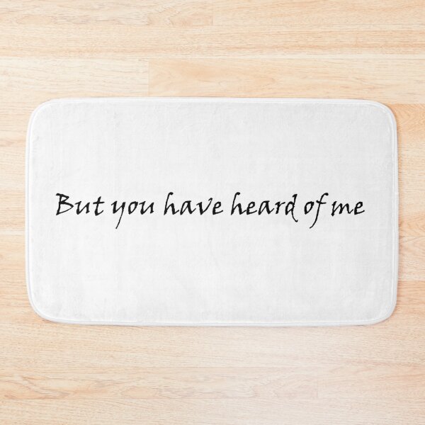 Item preview, But you have heard of me designed and sold by dobiegerl.