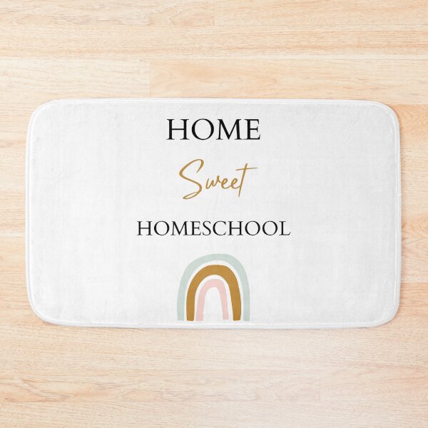 Item preview, Home Sweet Homeschool, Rainbow, Minimalist designed and sold by CottonKandyShop.