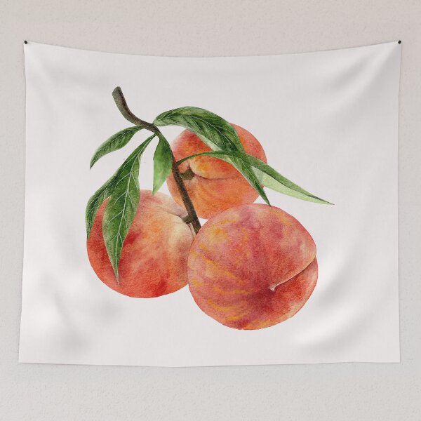 Item preview, Watercolor Peach  designed and sold by virillanissa.