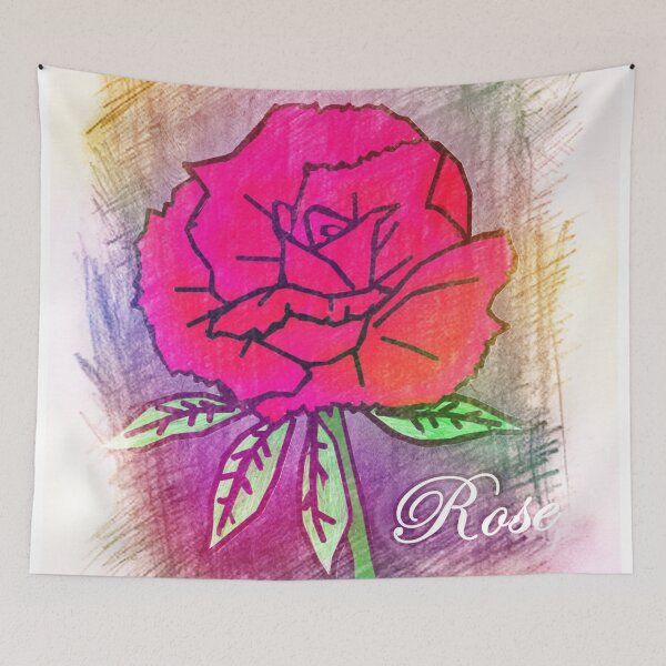 Aperçu de l'œuvre Rose créée et vendue par Shirley cute art .