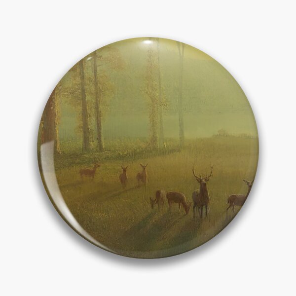 Item preview, Deer in a clearing, yosemite By Albert Bierstadt  designed and sold by sunny-007.