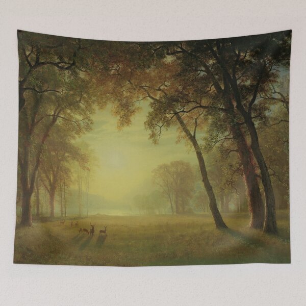 Item preview, Deer in a clearing, yosemite By Albert Bierstadt  designed and sold by sunny-007.