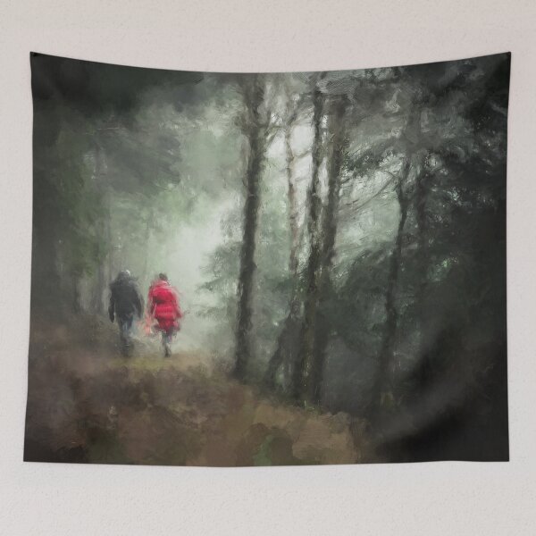 Item preview, Couple Walking in the Forest designed and sold by Allison077.