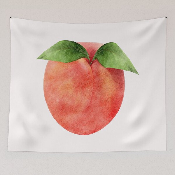 Item preview, Watercolor Peach  designed and sold by virillanissa.