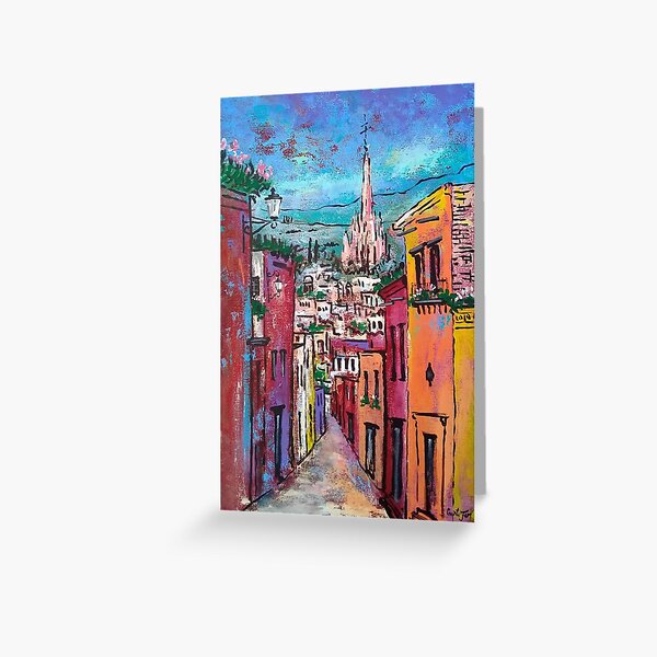 Item preview, San Miguel de Allende Mexico evening memory  designed and sold by CristiFer.