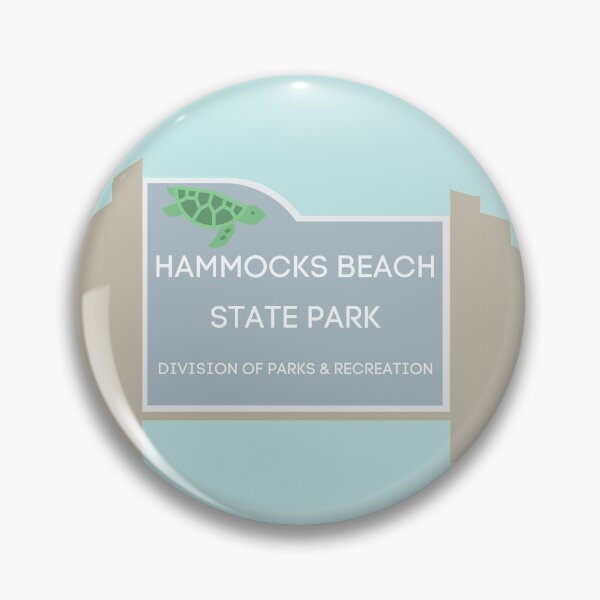 Item preview, Hammocks Beach State Park North Carolina park sign designed and sold by TheWaterBirds.