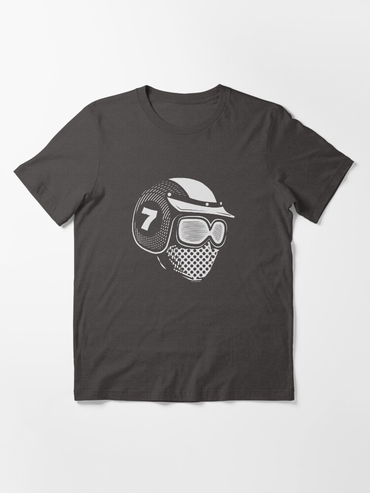 Alternate view of Lucky Seven (white) Essential T-Shirt