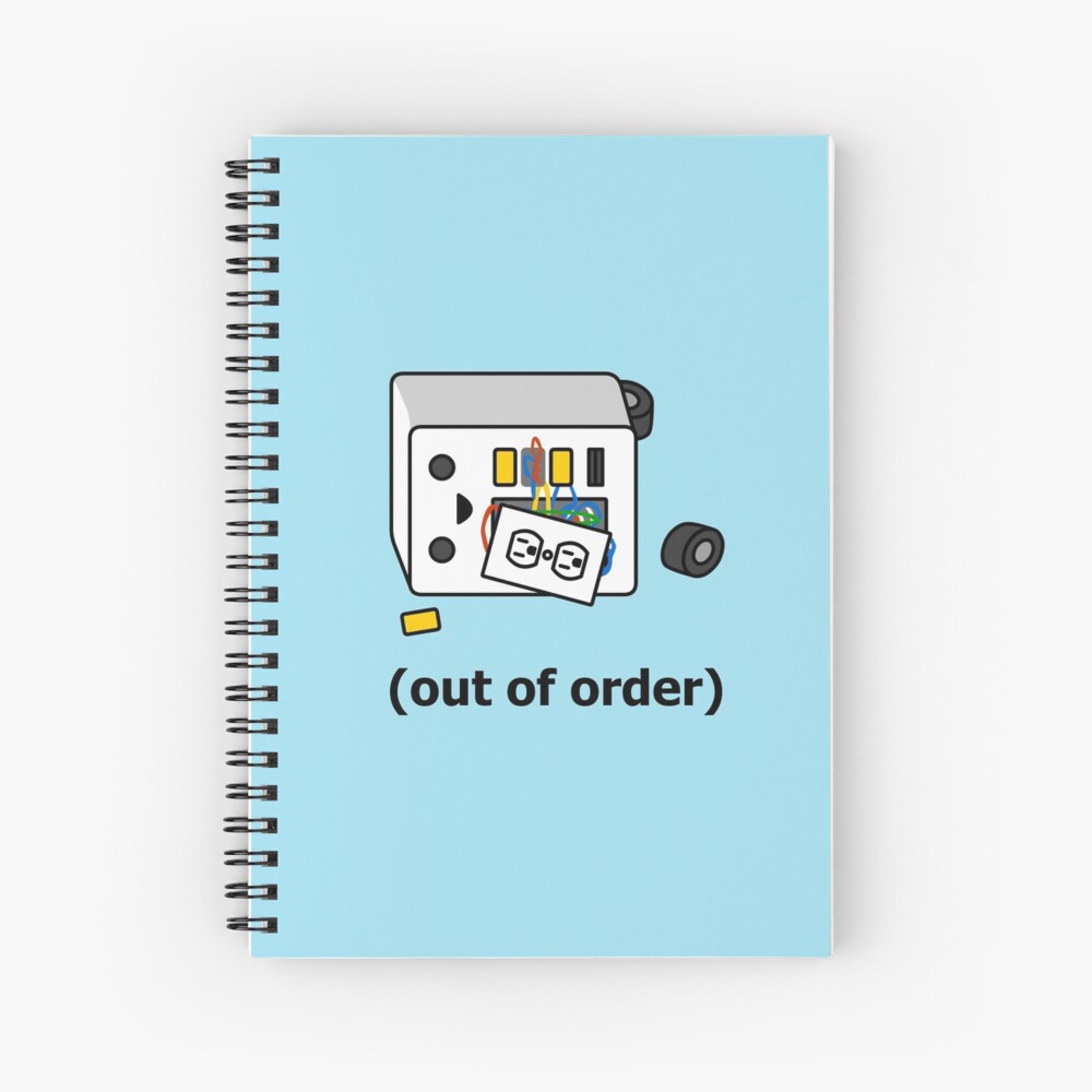 number-days-sim-date-cashy-out-of-order-sprite-spiral-notebook-for-sale-by-pacthesis-redbubble