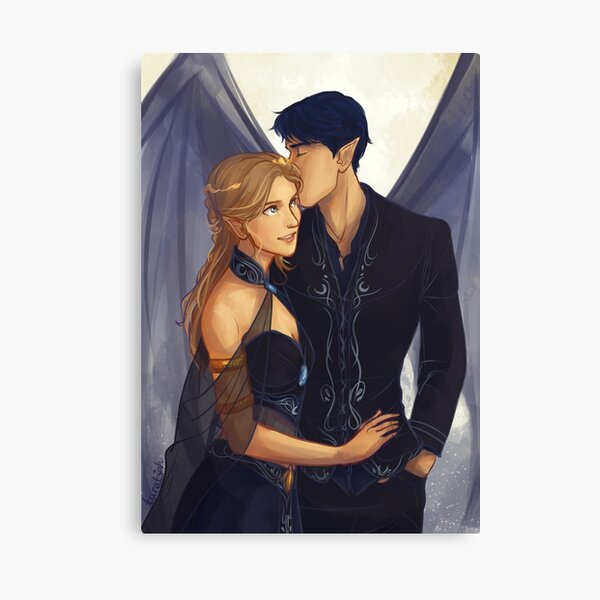 Feyre and Rhysand Canvas Print
