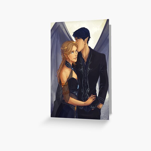 Feyre and Rhysand Greeting Card