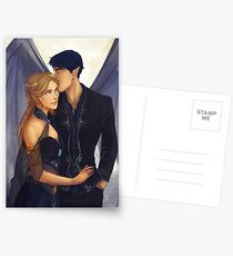 Feyre und Rhysand Postkarten