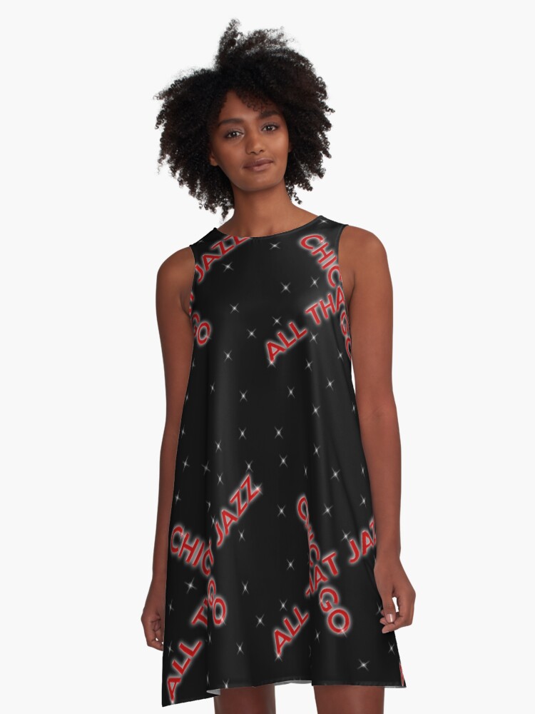 Chicago All That Jazz A Line Dress for Sale by Kyle Schneider Redbubble