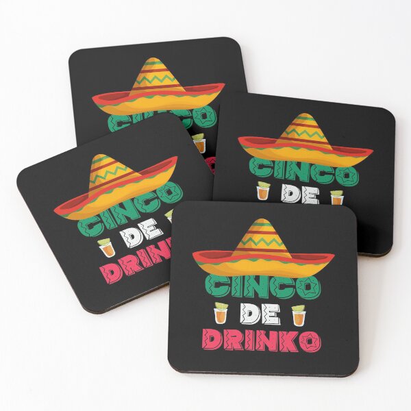 Item preview, Cinco De Drinko Cinco De Mayo with Guitar Cactus Sombrero Mexican Fiesta Funny Cinco de Mayo Gift designed and sold by Luxoss.