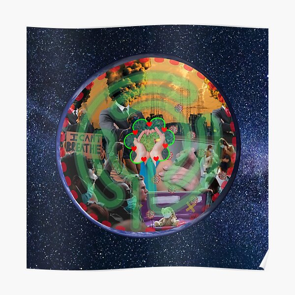 Be the Salt of the Earth - Challenges (Eco Art) (Spiritual Art) Poster