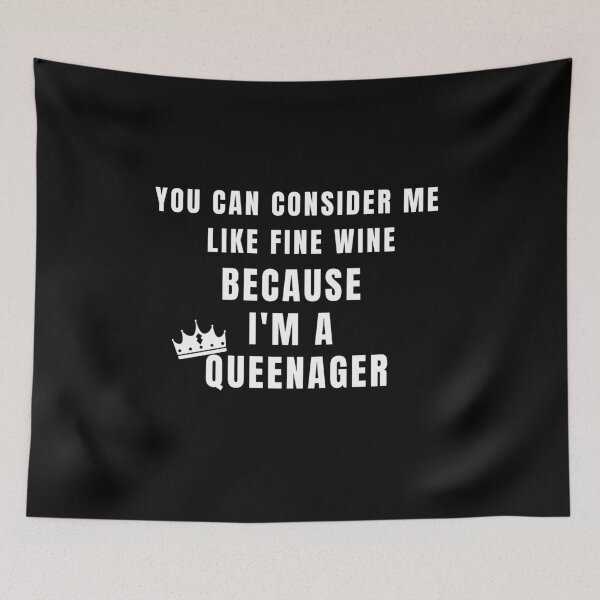 Item preview, Queenager designed and sold by CRAZY-T.