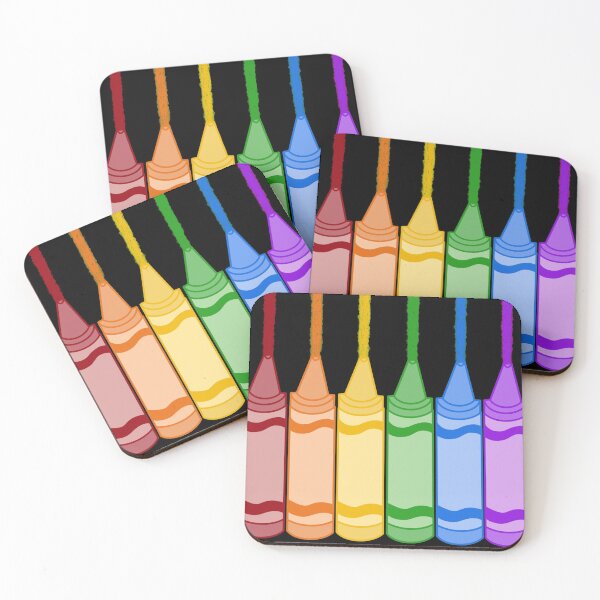 Item preview, Rainbow crayons designed and sold by JacketDoodles.