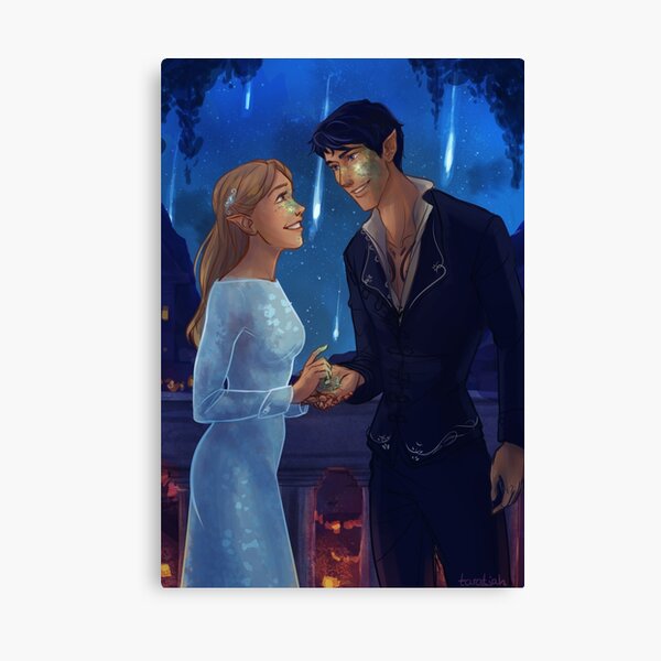 Starfall Canvas Print