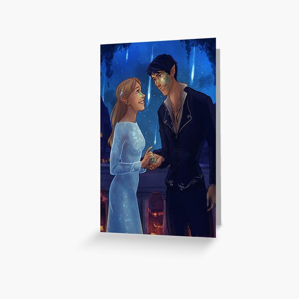Starfall Greeting Card