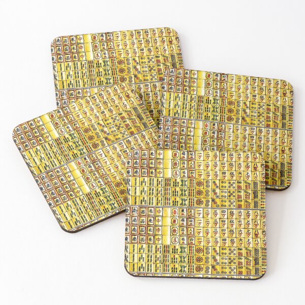 Item preview, MahJong Tiles Chinese Game Silly Kitschy Campy designed and sold by Anticulture.