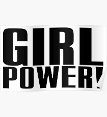 Girl Power (Black) Poster