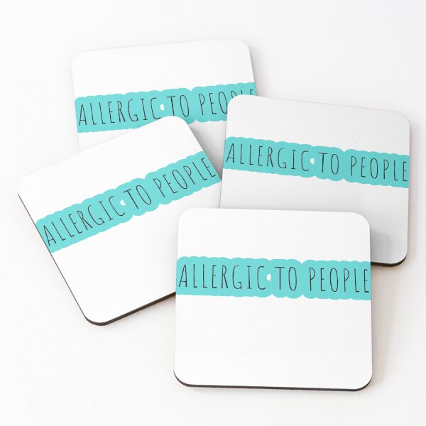 Item preview, Allergic To People designed and sold by JirfHend.