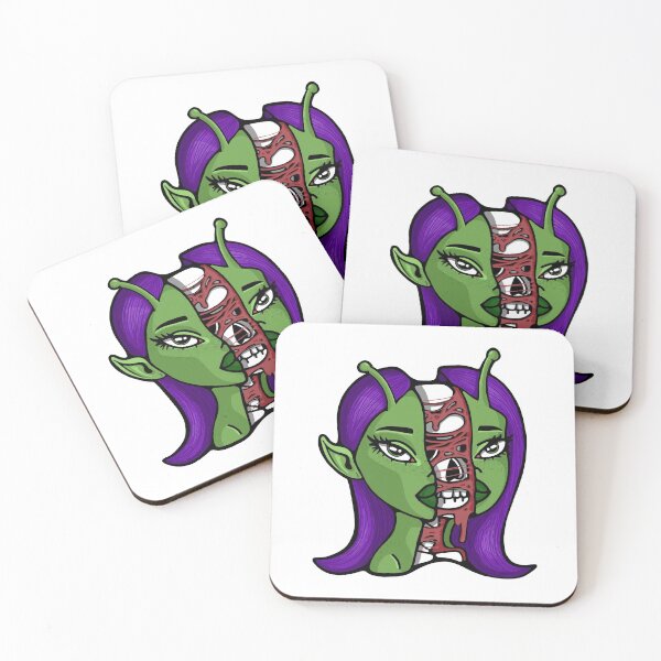 Item preview, Alien Girl Split designed and sold by Belicia Kingsley.
