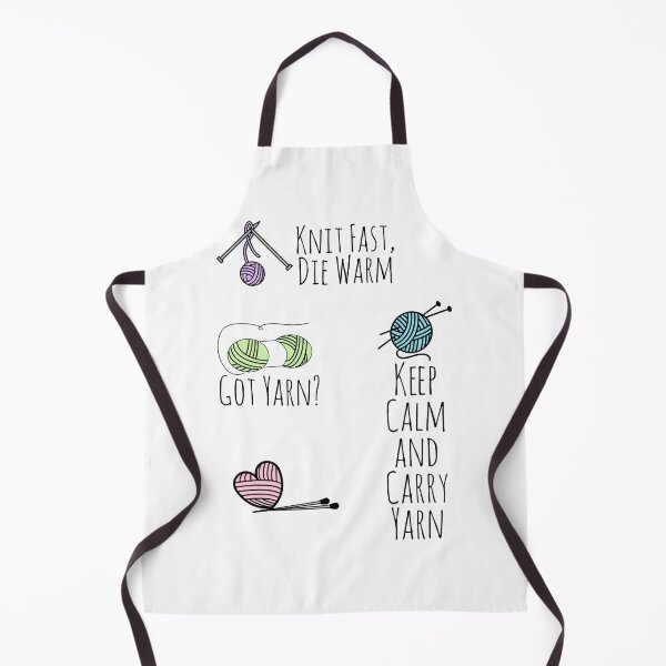 Item preview, Knitting Sticker designed and sold by LydiaMacdonald.