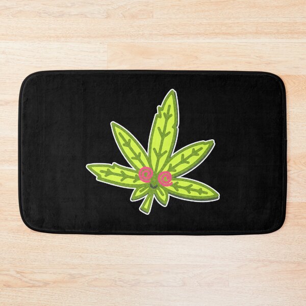 Item preview, Smiley Cannabis Weed Leaf Gift designed and sold by TTFMerch.