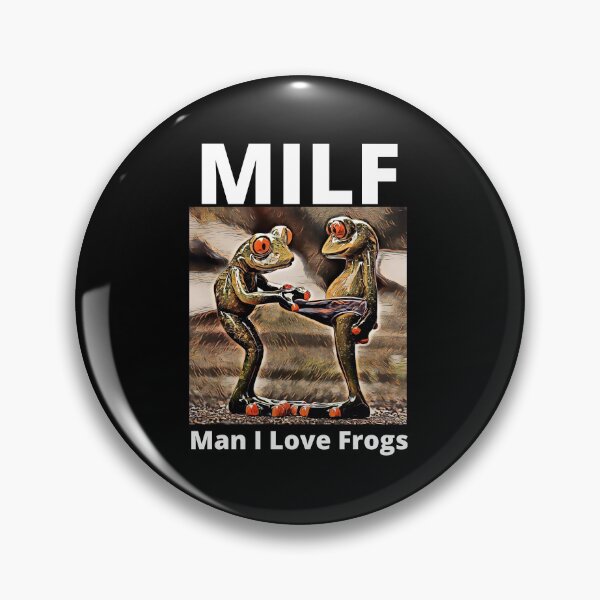 Item preview, Man I Love Frogs - MILF designed and sold by araeesha0315.