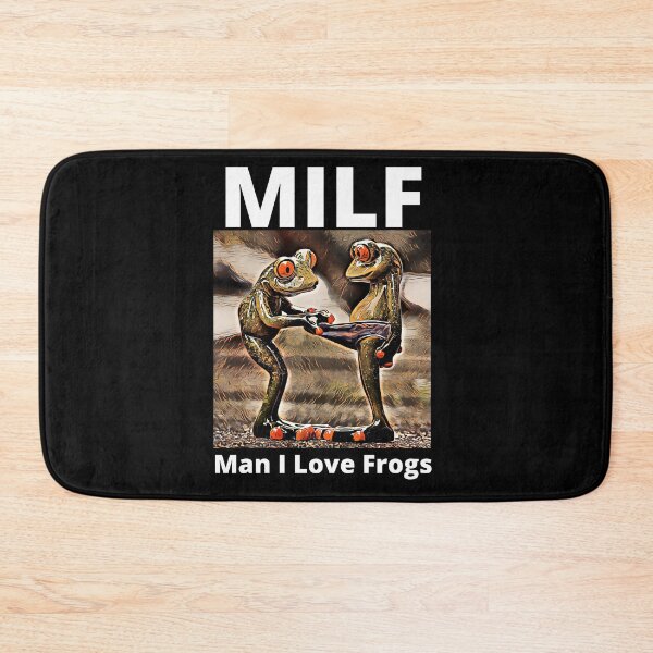 Item preview, Man I Love Frogs - MILF designed and sold by araeesha0315.