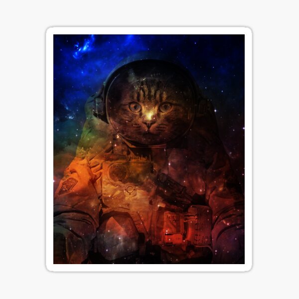 Item preview, astronaut cat designed and sold by GabyVGalindo.