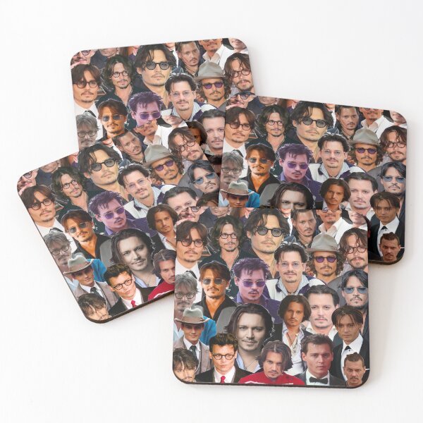Item preview, Johnny Depp Photo Collage designed and sold by Jess Designs.