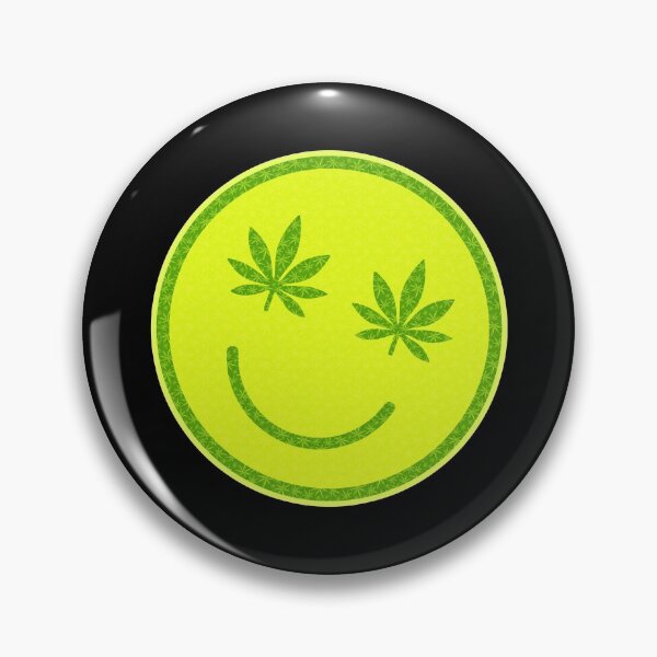 Item preview, Cannabis Weed Leaf Smiley Gift designed and sold by TTFMerch.